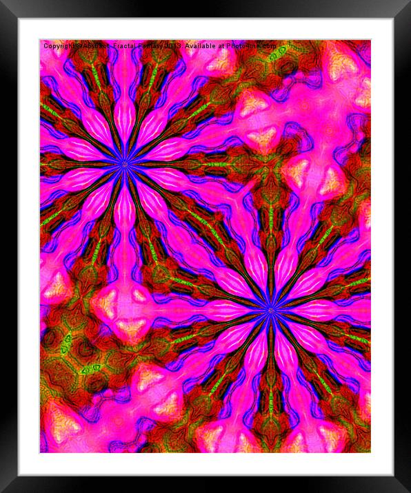 Save Me San Francisco Framed Mounted Print by Abstract  Fractal Fantasy