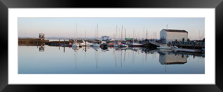 Time to Reflect Framed Mounted Print by Steven Porter
