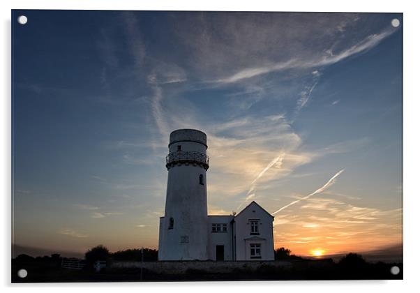 The lightless lighthouse Acrylic by Gary Pearson