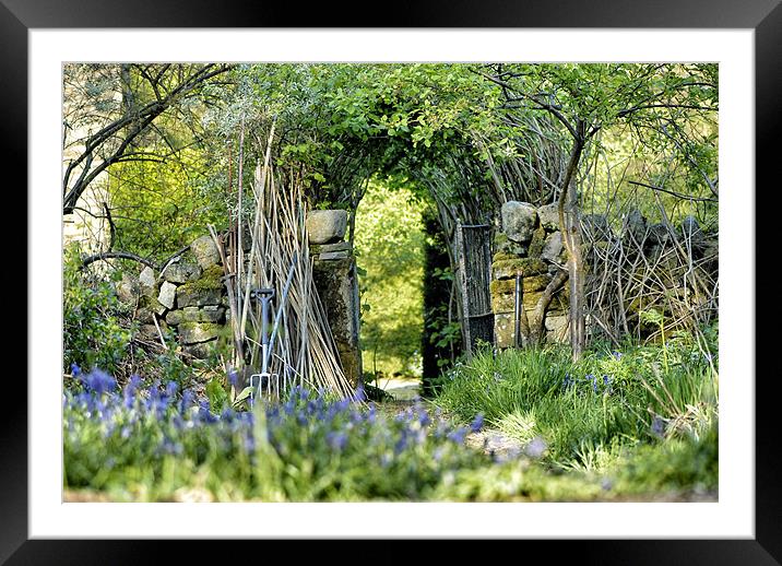 Archway to paradise Framed Mounted Print by Mike Jennings