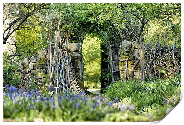 Archway to paradise Print by Mike Jennings