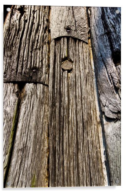 Ancient Timber Acrylic by David Pyatt