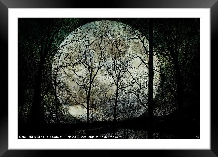Season Of The Witch Framed Mounted Print by Chris Lord
