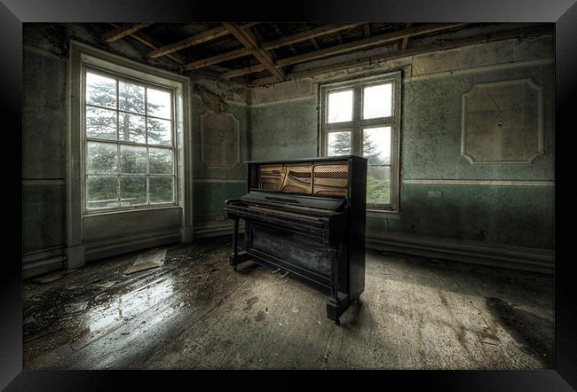 Piano in a Mansion Framed Print by Jason Green