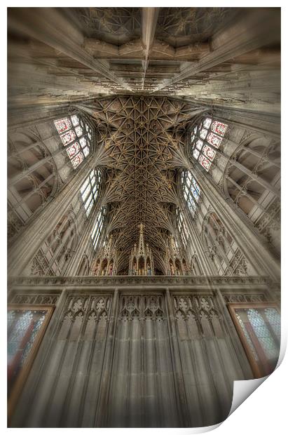 Gloucester Cathedral Print by Jason Green