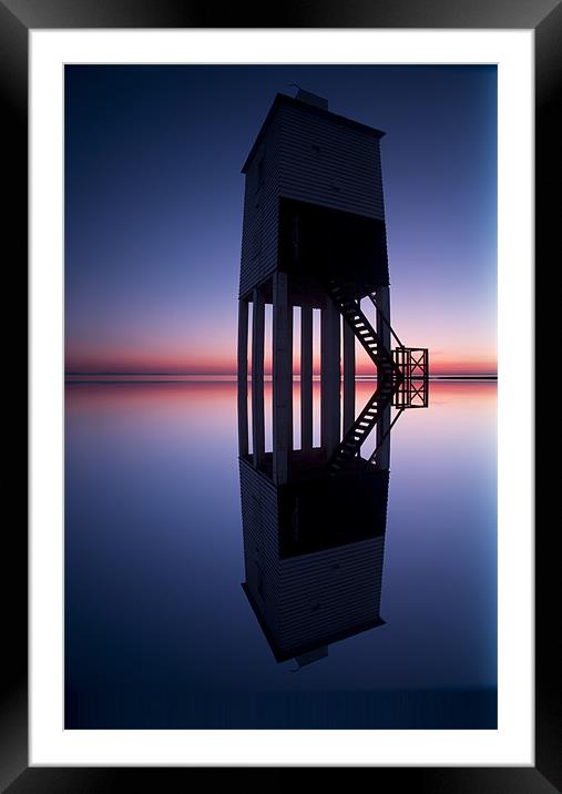The Perfect reflection. Framed Mounted Print by paul cowles