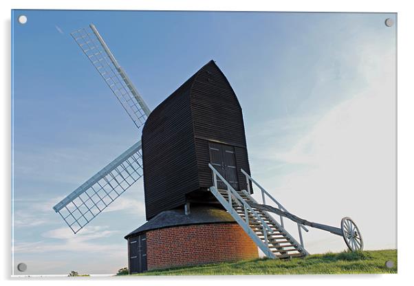 Brill Windmill Acrylic by Tony Murtagh
