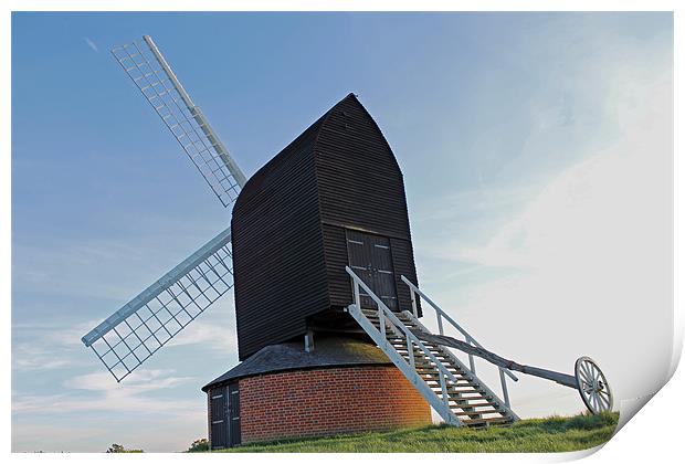 Brill Windmill Print by Tony Murtagh