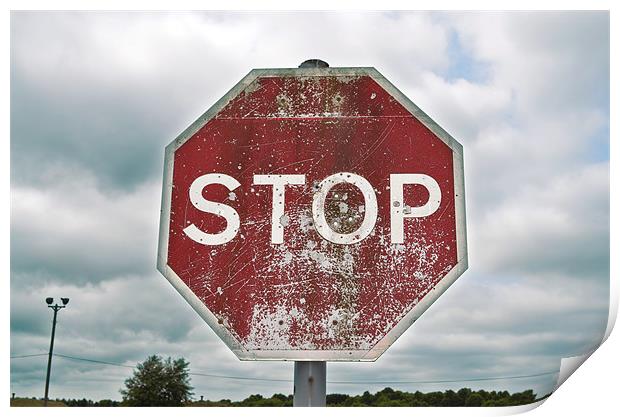 STOP! Print by Gemma Shipley
