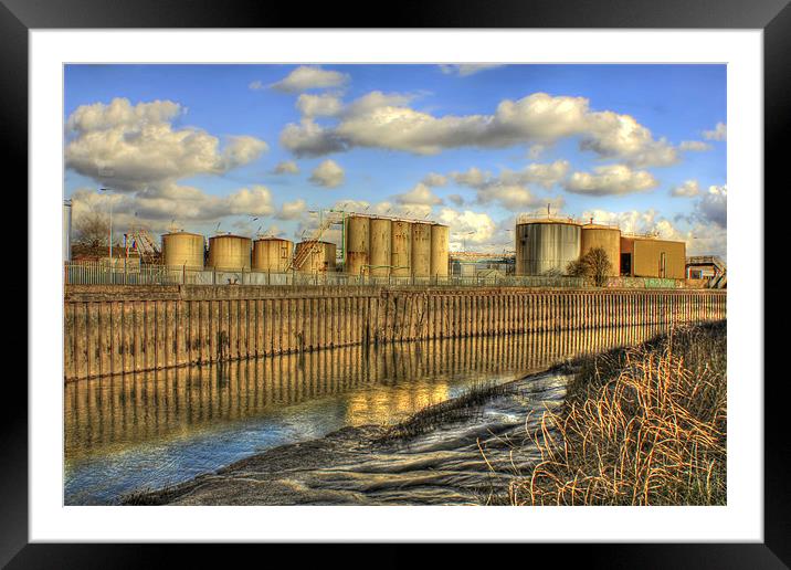industriHull 2013 Framed Mounted Print by Martin Parkinson