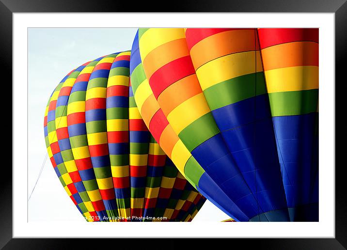 Balloons Framed Mounted Print by Rob Hawkins