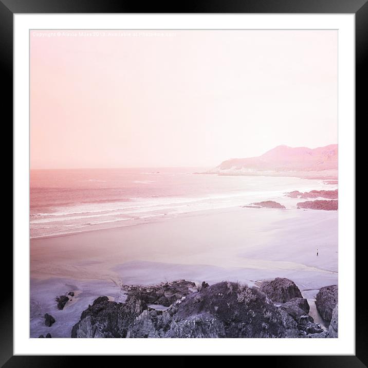 Summer Breeze Framed Mounted Print by Alexia Miles