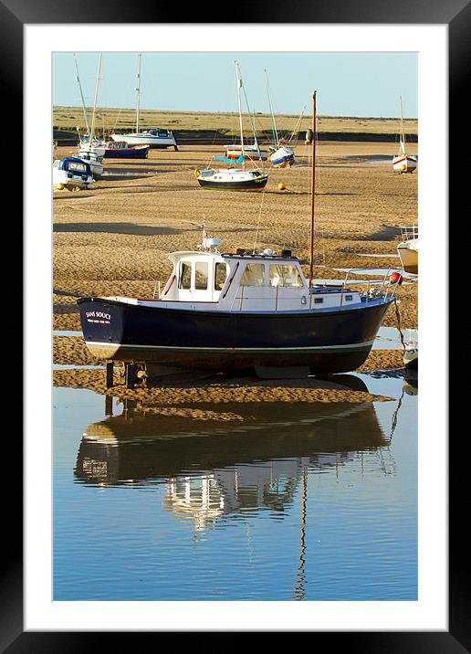 Sans Souci at Wells-Next-the-Sea Framed Mounted Print by Bill Simpson