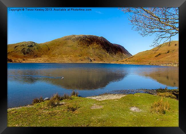 Buttermere  Lake District Framed Print by Trevor Kersley RIP