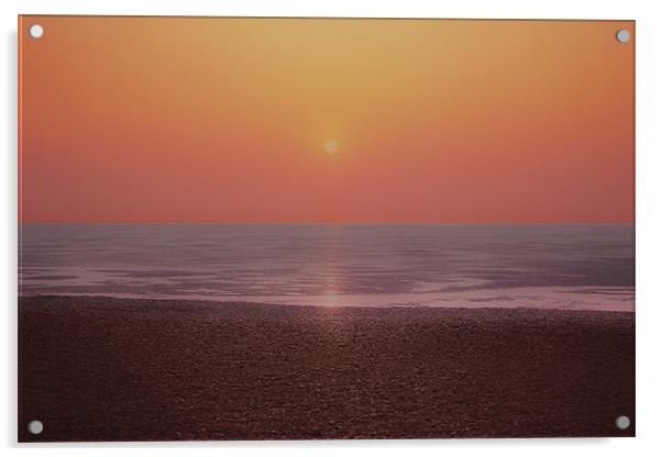 SImply Sun rise Acrylic by Dean Messenger