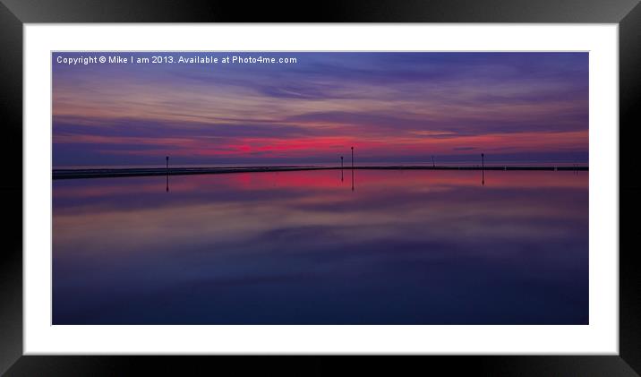 Reflections Framed Mounted Print by Thanet Photos
