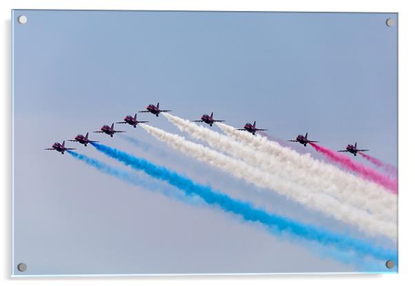 Red Arrows Display Acrylic by Simon West