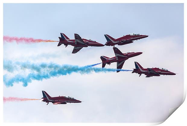 Red Arrows Print by Simon West