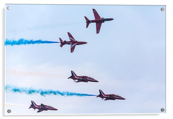 Red Arrows Display Acrylic by Simon West