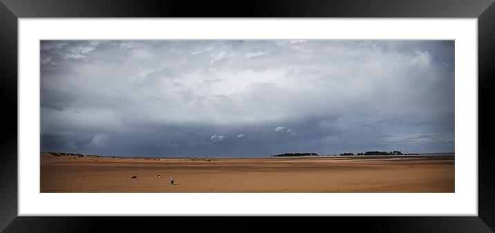UNDER A BIG SKY#2 Framed Mounted Print by Anthony R Dudley (LRPS)