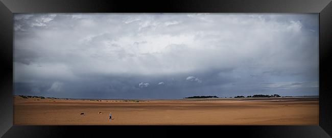 UNDER A BIG SKY#2 Framed Print by Anthony R Dudley (LRPS)
