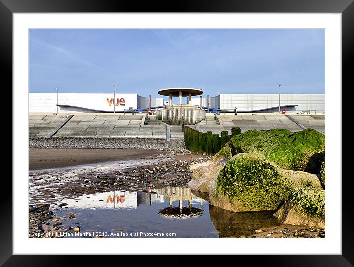 Vue Cinema. Framed Mounted Print by Lilian Marshall