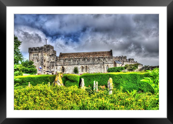 St Donats Castle 2 Framed Mounted Print by Steve Purnell