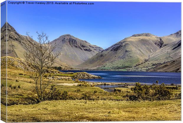 Wastwater Lake District Canvas Print by Trevor Kersley RIP
