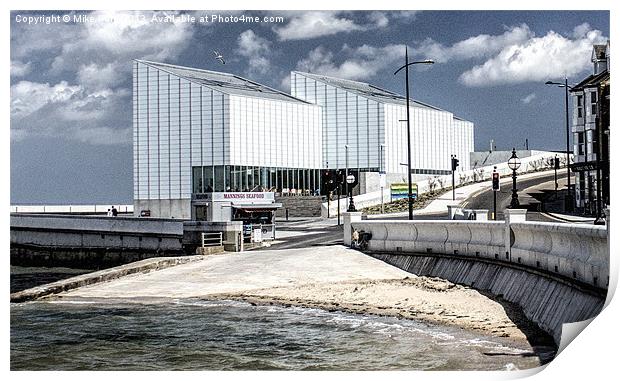 Turner Contemporary Print by Thanet Photos