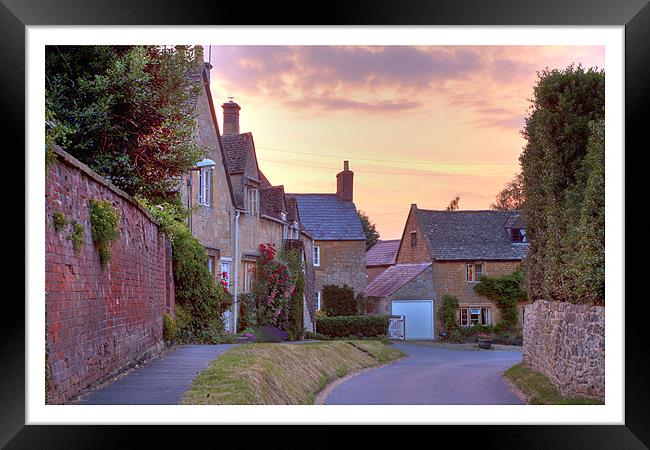 Mickleton Framed Print by Andrew Roland