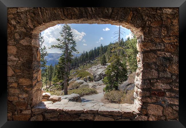 Yosemite National  Park Framed Print by Gail Johnson