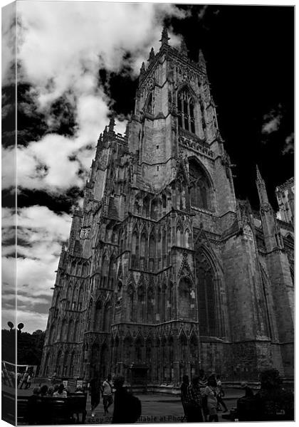 York Minster Canvas Print by David Pacey