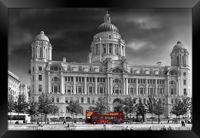 Port of Liverpool building Framed Print by Rob Lester