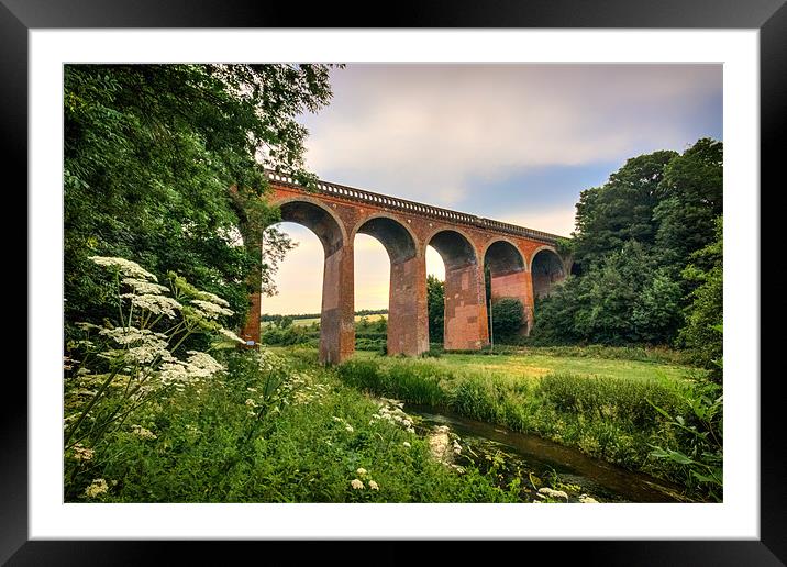 Eynsford viaduct Framed Mounted Print by Ian Hufton