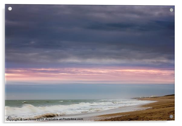 Seascape Acrylic by Ian Jones