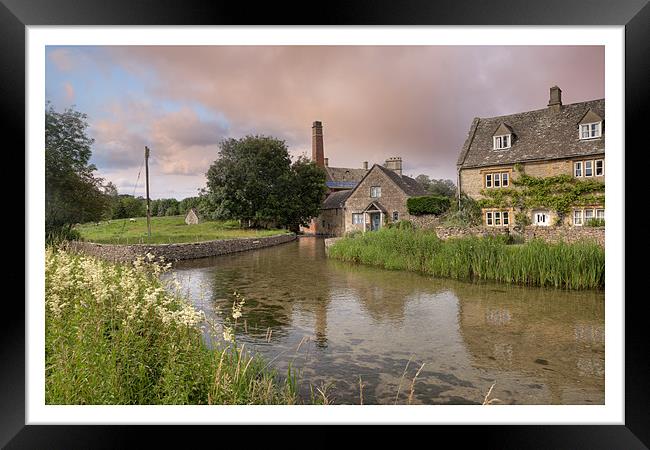 Lower Slaughter Framed Print by Andrew Roland
