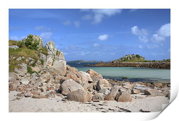 St Agnes Print by Andrew Roland