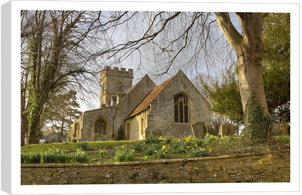 Pebworth Canvas Print by Andrew Roland