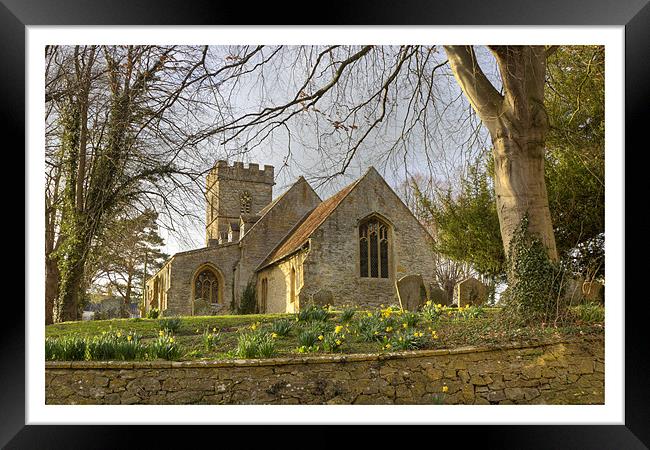 Pebworth Framed Print by Andrew Roland