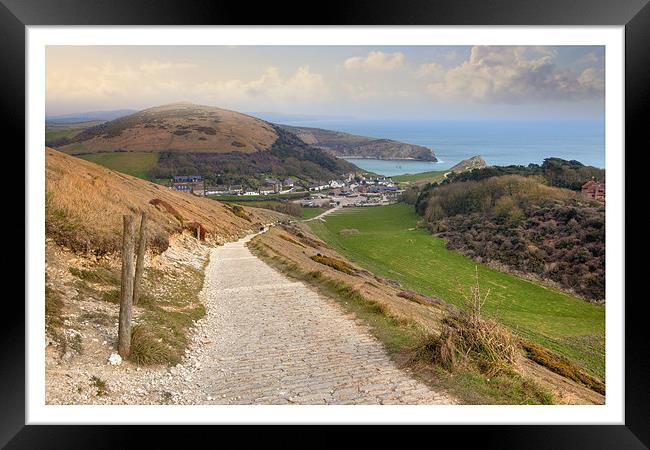 West Lulworth Framed Print by Andrew Roland