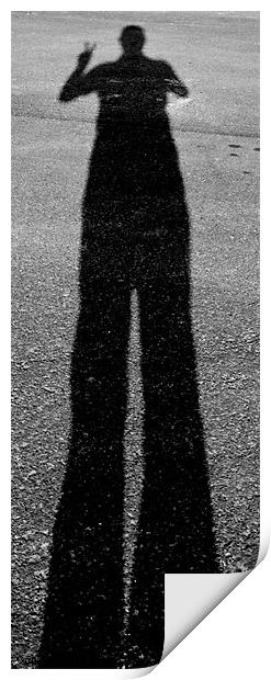 Shadow Me Print by David Pacey