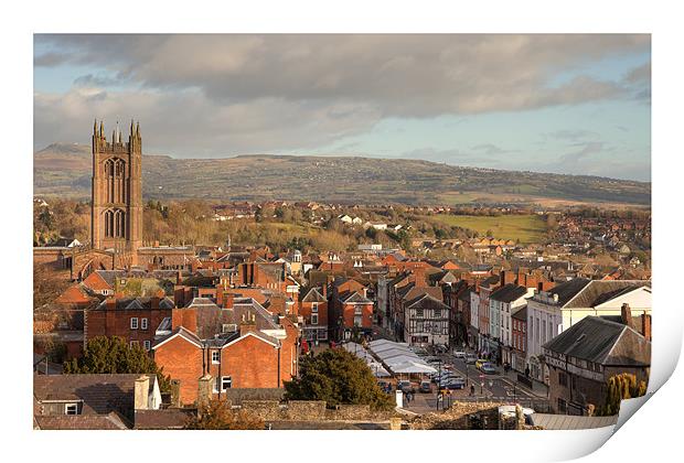 Ludlow Print by Andrew Roland