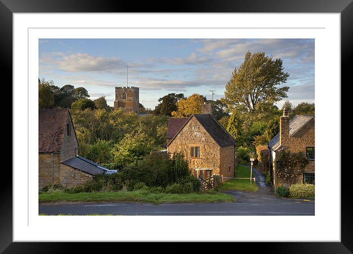 Ilmington Framed Mounted Print by Andrew Roland