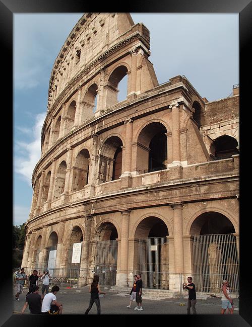 Colosseum Framed Print by Samara Stewart