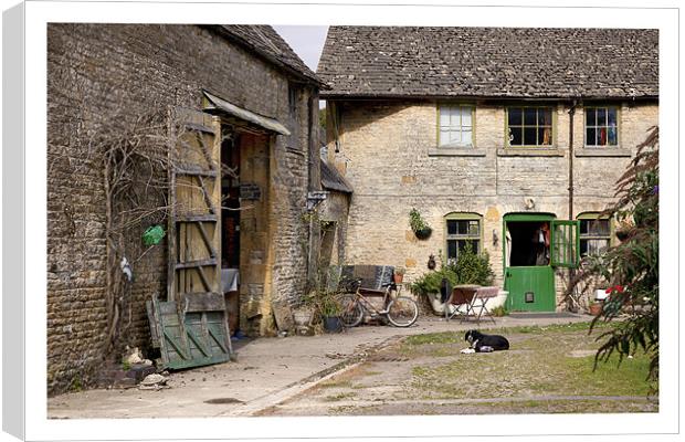 Stow on the Wold Canvas Print by Andrew Roland