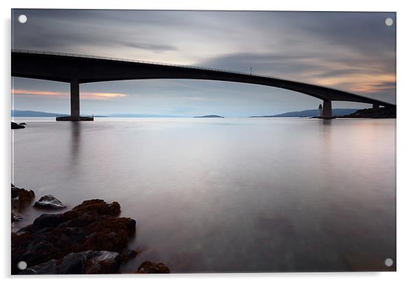 Skye bridge Acrylic by Grant Glendinning