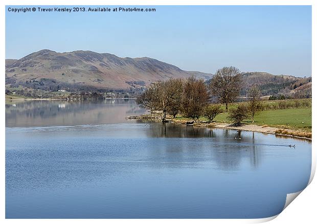 Buttermere  Lake District Print by Trevor Kersley RIP