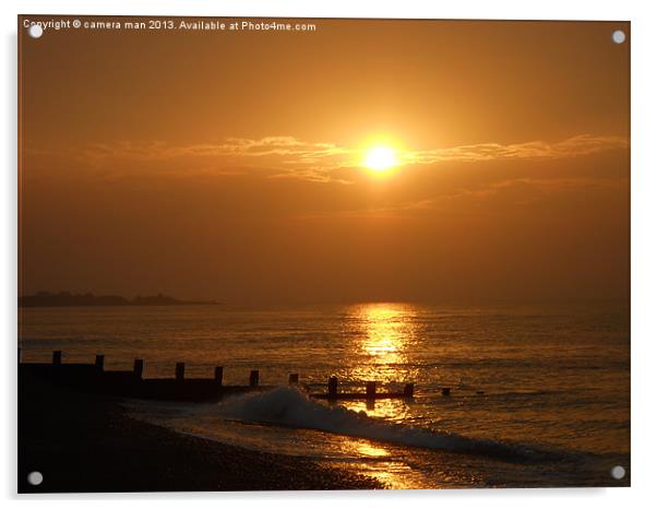 Coastal sunrise Acrylic by camera man