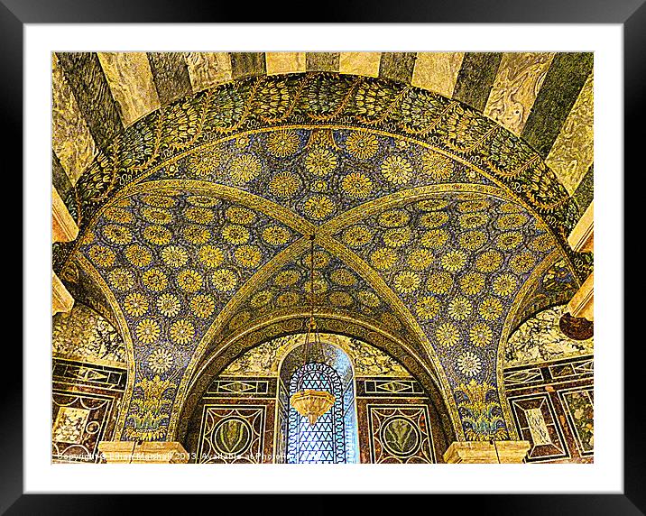 Aachen Cathedral. Framed Mounted Print by Lilian Marshall