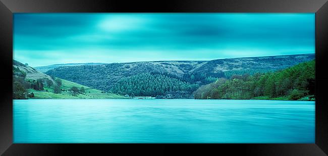 View across Ladybower Framed Print by Terry Luckings